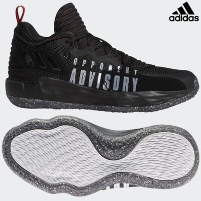 Adidas Dame 7 Extply Men's Basketball Shoes - Black/Red/White (Sizes: 6-10)