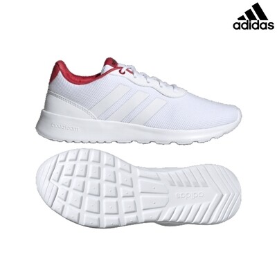 Adidas Women Running Shoes Qt Racer 2.0 GZ1089 (Color: White/Red, Size: 5-8)