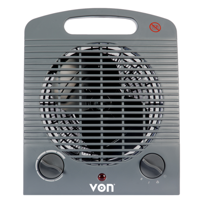 Von Hotpoint Fan Heater, VSHJ20FY 2000W - Grey