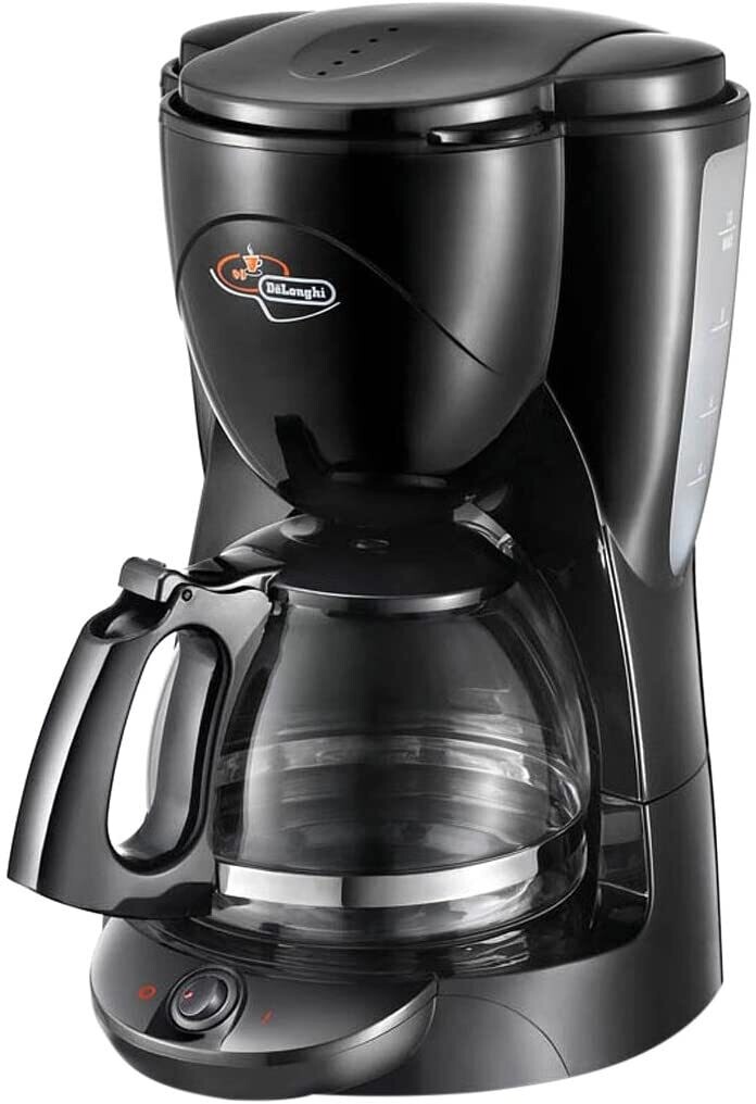 Delonghi ICM2.1B Drip Coffee Maker - 10-Cup Capacity, Black