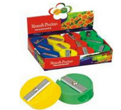 Bulk Plastic Sharpeners [24 Pack], Round, School Supplies, (SA10005 )