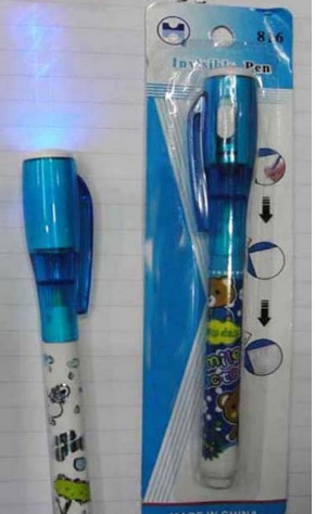 FunBlast Magic Pen Set - Invisible Ink, UV Light, Secret Messages (40% Off!) (Model 5682/816)
