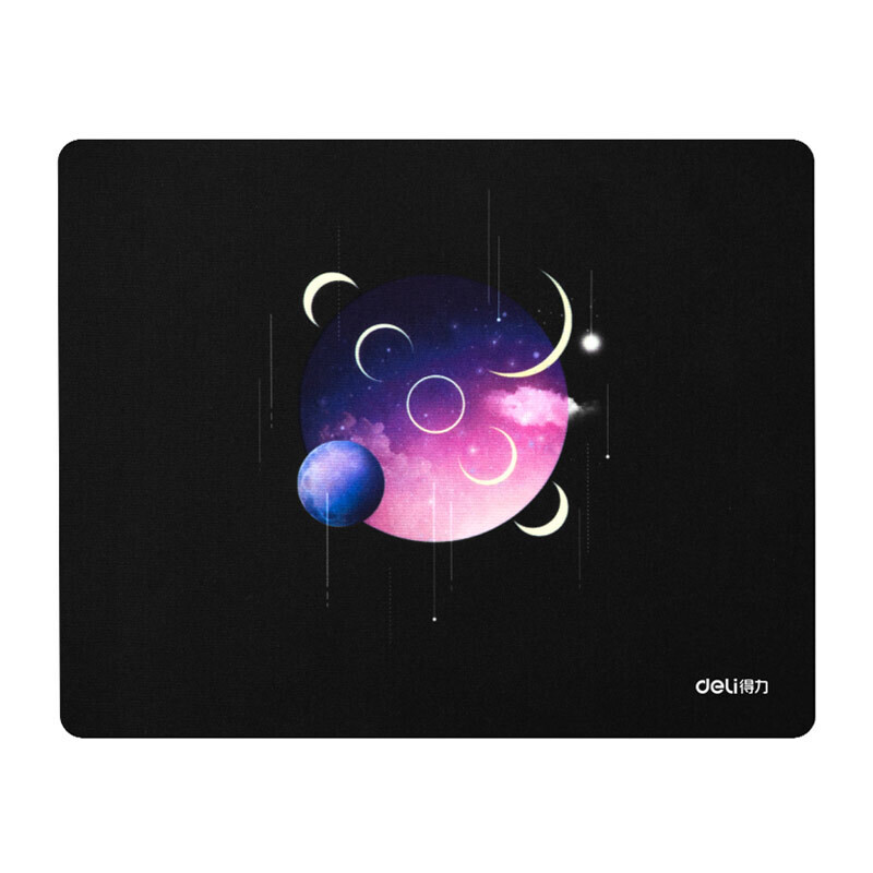 Deli 83001 Mouse Pad (Smooth Glide &amp; Non-Slip Grip)
