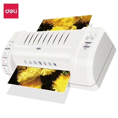 DELI E3893-EU A4 Laminating Machine - Auto Feed, Quiet Operation (LAMML7)