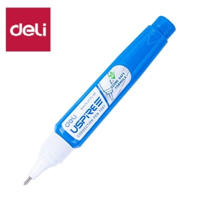 DELI E7287 USPIRE Correction Pen 8ml (12-Pack Wholesale)
