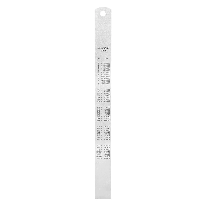 DELI DL8030Y Steel Ruler 30cm (10-Pack): Stock Up on Precision at a Great Price
