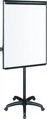 DELI EV130 mobile flipchart stand with wheels