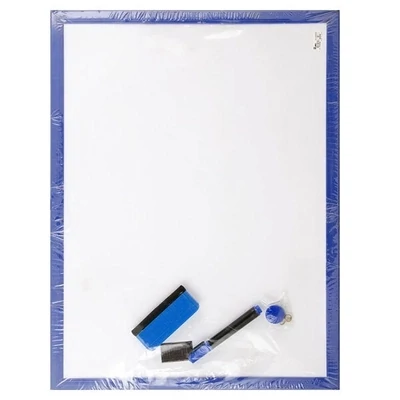 Compact Whiteboard with Plastic Frame - 45cmx60cm (#66408)