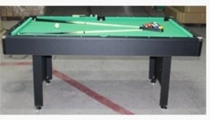 Complete Pool Table and Accessories Set Model C - 213.3x118.1x78.7cm