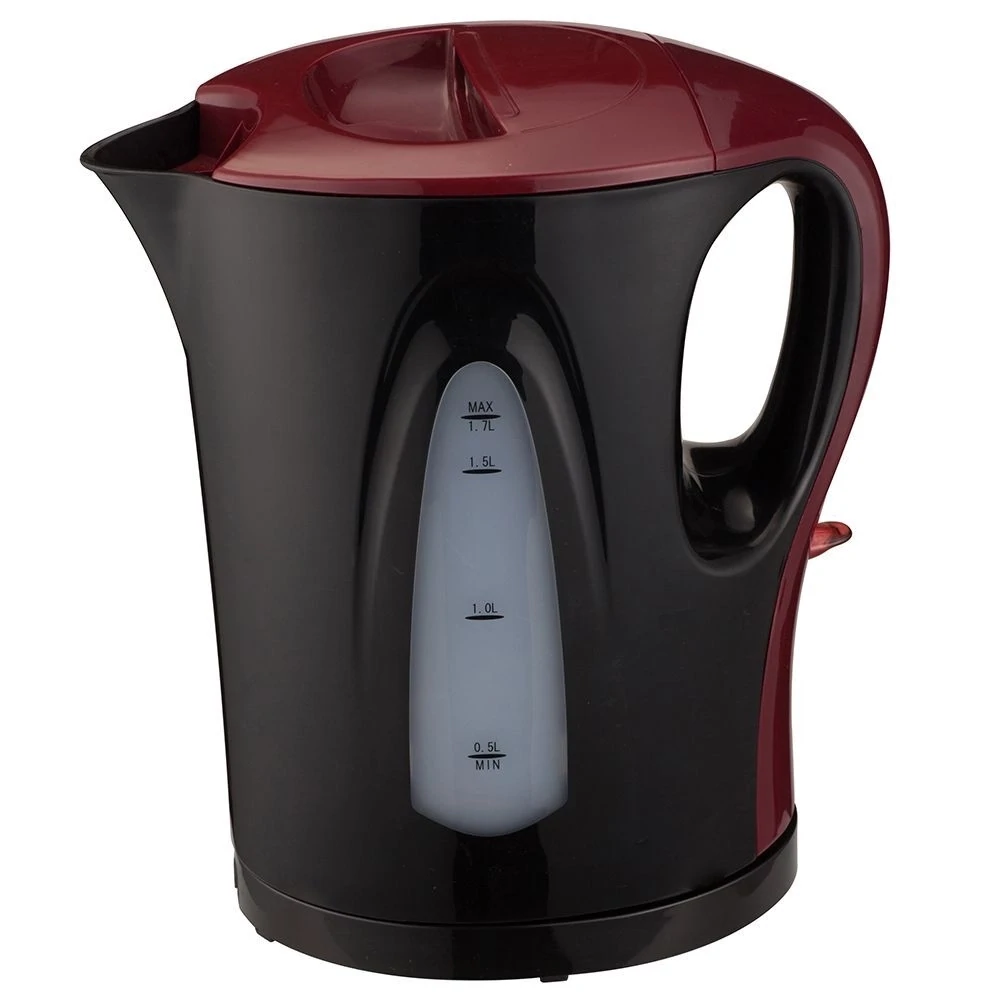 Ramtons Cordless Electric Kettle 1.7 Liters Black and Red - RM/609