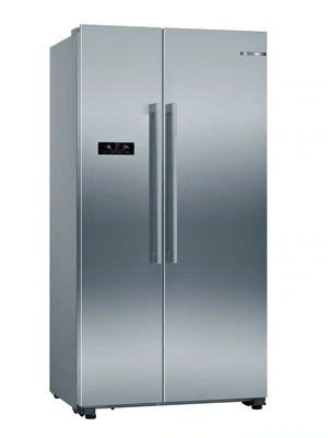 Bosch KAN93VIFPG Refrigerator, Side by Side - 580L, Inox-Easy Clean