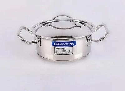 Tramontina Professional Stainless Steel Casserole 20cm- 62623/200