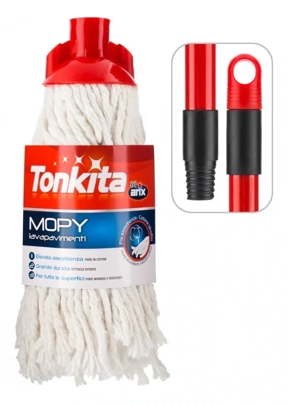 Tonkita TK63668M Cotton Mop With Handle