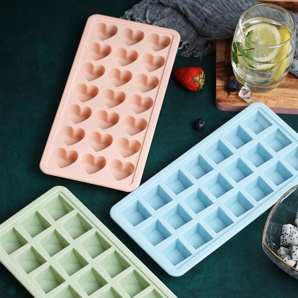 Plastic Ice Cube Tray model 01193 in assorted Colours