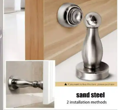 Stainless Steel Door Stopper Magnet (Strong Hold, Best Price!)