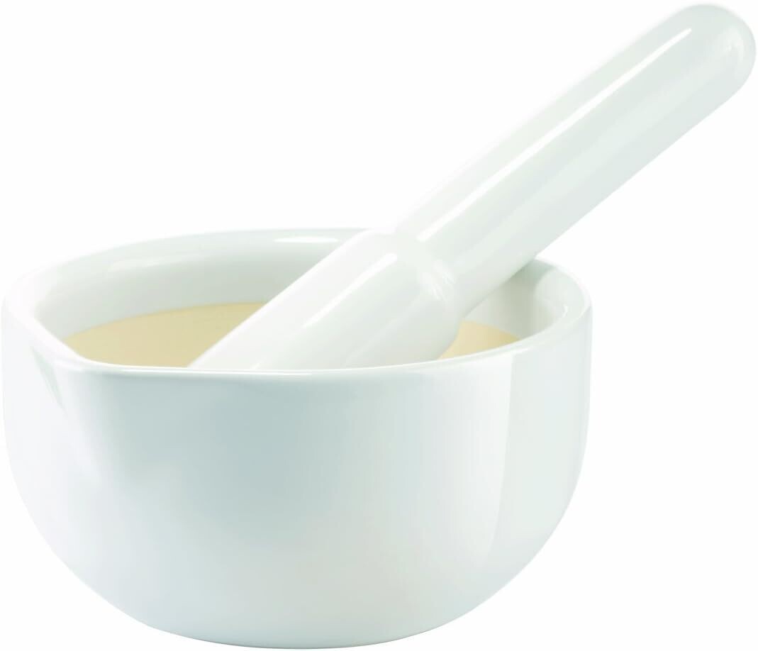 Tescoma Online Professional Mortar &amp; Pestle (11cm) | Ceramic | Anko Retail