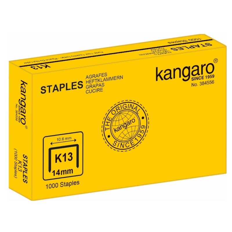 Kangaro Tacker Staples (13/14mm) - 1000's | Reliable Stapling