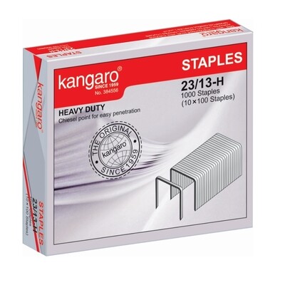 Kangaro Heavy Duty Staples (1000's) | 23/13 - Secure Thick Materials