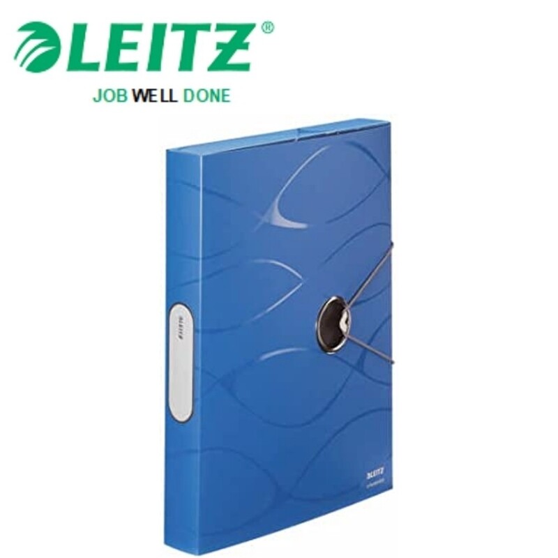 Leitz Vivanto File Box (40mm) | Blue | Stylish Storage