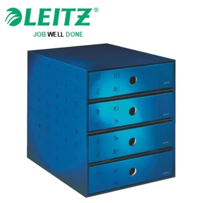 Leitz Pronto Drawer Cabinet (4 Drawers) 5270| Organize Your Desk