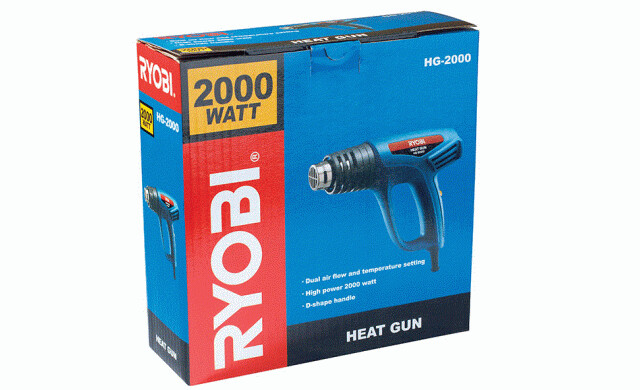 Ryobi Heat Gun | 2 Temps, Stripping, Drying &amp; More
