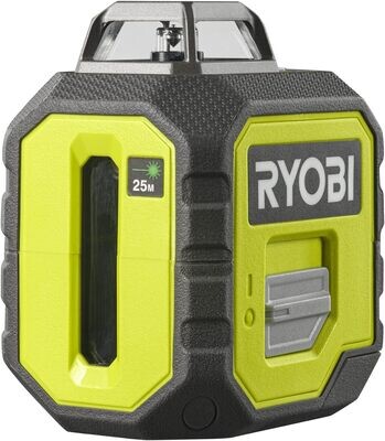Ryobi RB360GLL Green Laser Level | 360° Lines & Self-Leveling