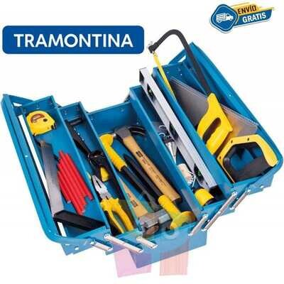 Builder's Tool Kit With Tool Box - 21 Pieces - Tramontina Master