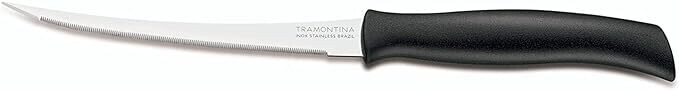 Tramontina Tomato Knife: 5&quot; Soft Plus, Effortless Slicing |23668/175