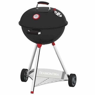 Tramontina TCP-560L Charcoal Grill: Master Grilling | Utensils Included