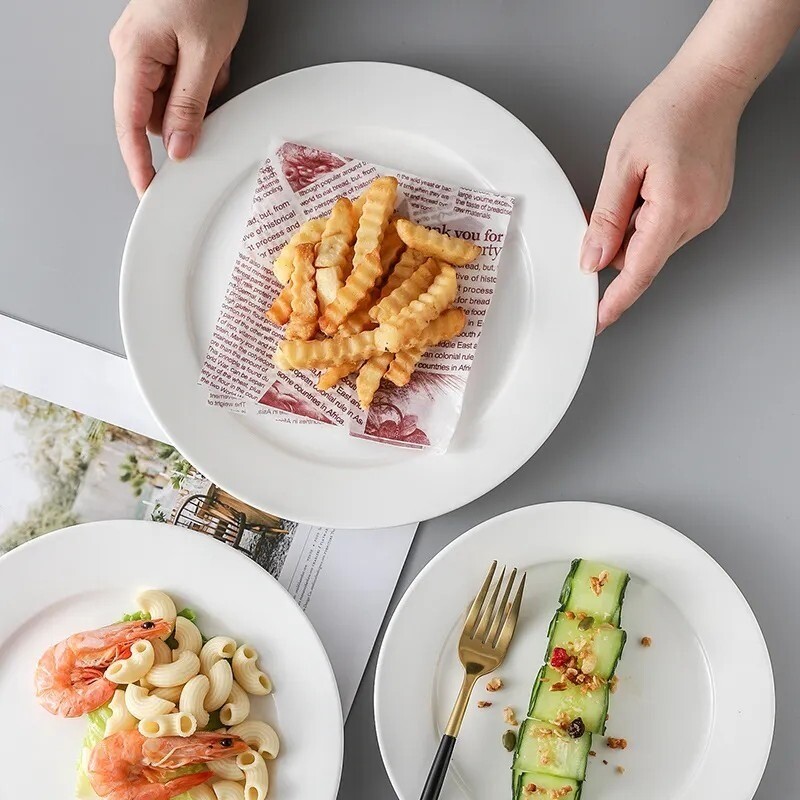 Premium 10&quot; Ceramic Dinner Plates (Set of 6)