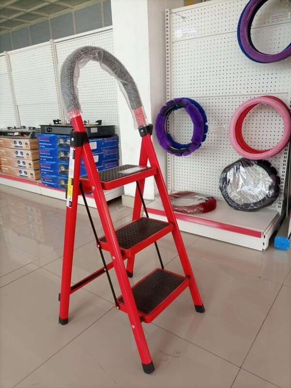 Aluminum multifunctional multipurpose foldable step ladder household home ladder decorative painting ladder 3 steps