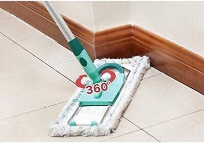 Microfiber Spin Mop (60cm) with Aluminum Handle - No Bucket