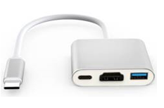 TERABIT 3-in-1 adaptor (HDMI, USB, Power) C-HDMI/USB/C