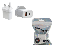 TERABIT YB-CDQ002 UK Fast Charger (QC3.0 + PD20W)