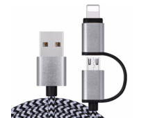 TERABIT 2-in-1 Charging Cable (Android/iOS) CB-201