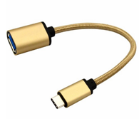 Ultra-Short TERABIT USB-C Charge &amp; Data Cable CH-BL-022