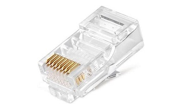 TERABIT 50-Pack Gold-Plated RJ45 Network Cable Connectors 170098 
