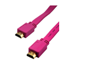 10m TERABIT Pink Flat HDMI Cable (1.4v) EP-H602-10M