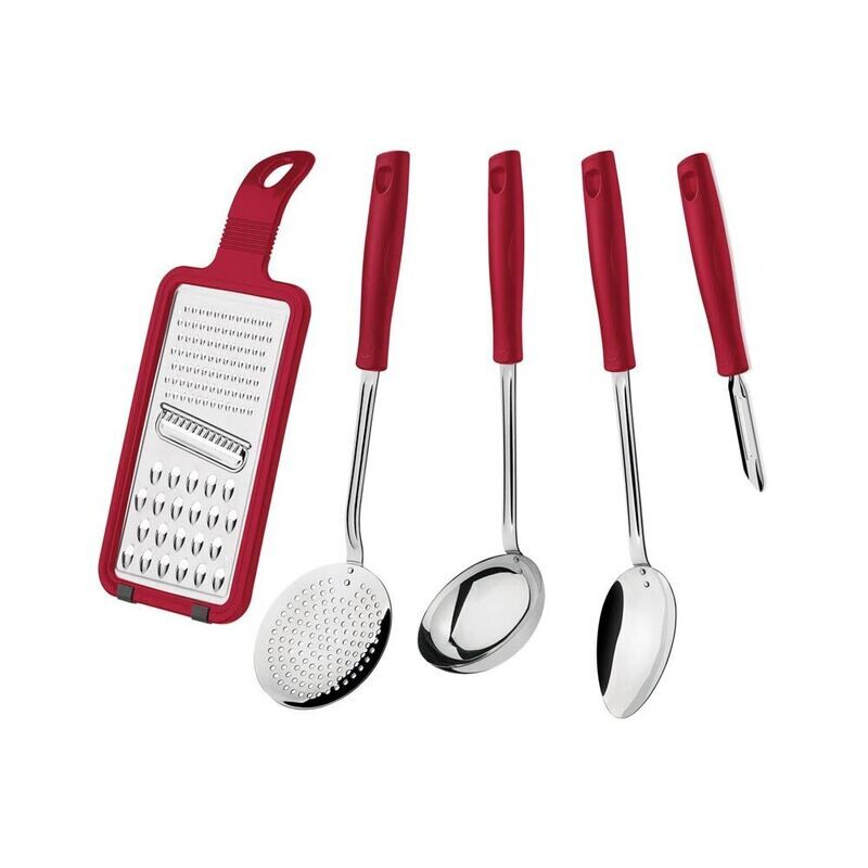 Tramontina 5-Piece Easy Utensil Set (Red) 25299/713