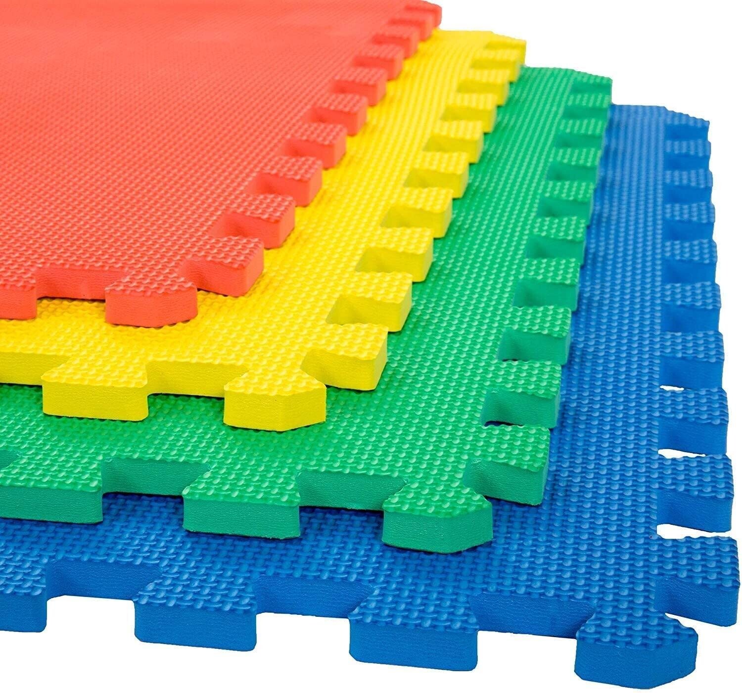 EVA Foam Play Mats Plain 10pcs (30x30cm) thickness 10mm #1640002