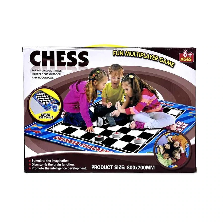 Chess Sets for Kids - Fun &amp; Foldable Chess Mat (3+)