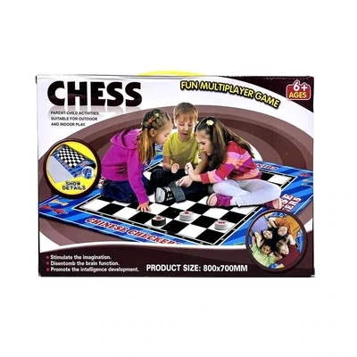 Chess Sets for Kids - Fun & Foldable Chess Mat (3+)