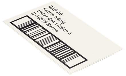 Leitz Icon Card Stock Refill (91mm): Wide Labels (Multipurpose) 7019-01
