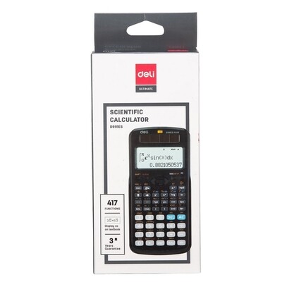 DELI Mastermind Calculator D991ES2100: Advanced Science with Dual Power