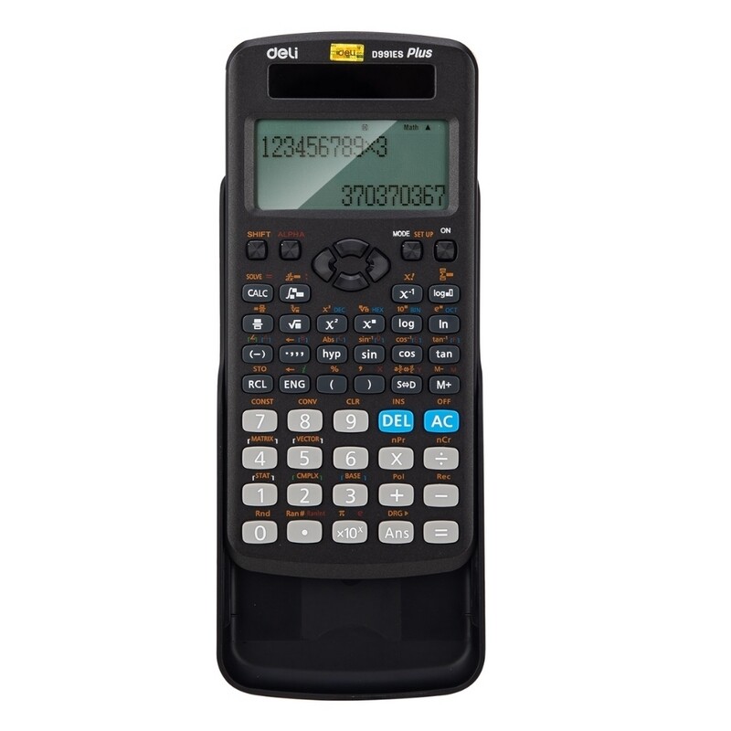 DELI Mastermind Calculator D991 Advanced Science with Dual Power