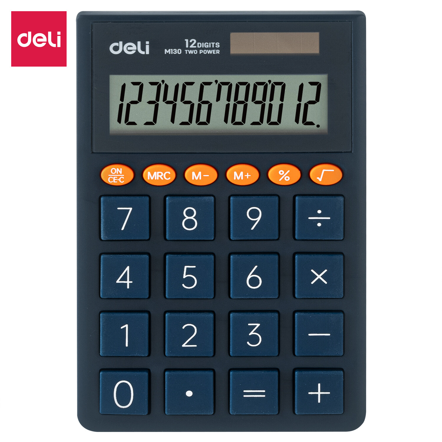 DELI Big View Powerful Pocket Calculator EM130