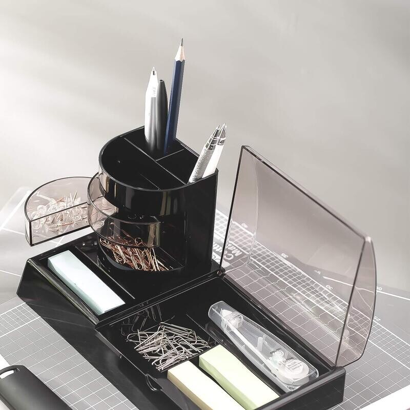 DELI Desk Organizer | Multifunctional, 9 Compartments (E903)