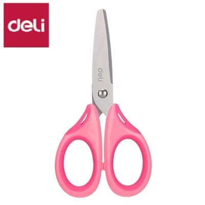 DELI Kid Comfort: Safe Scissors for Little Hands (5.4&quot;) E6068