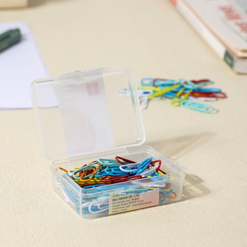 ESS ColorClips: Fun &amp; Functional Paper Clips (28mm - 100 Pack)