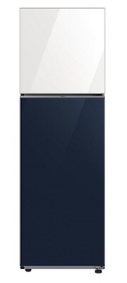Samsung 348L Bespoke Top Mount Fridge: Spacious Storage, Stylish Design